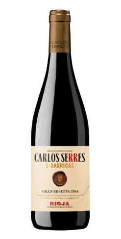 Carlos Serres 5 Barricas Gran Reserva 2014